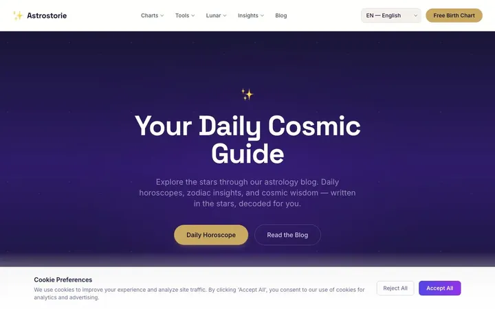 Astrology Platform · forgehouse